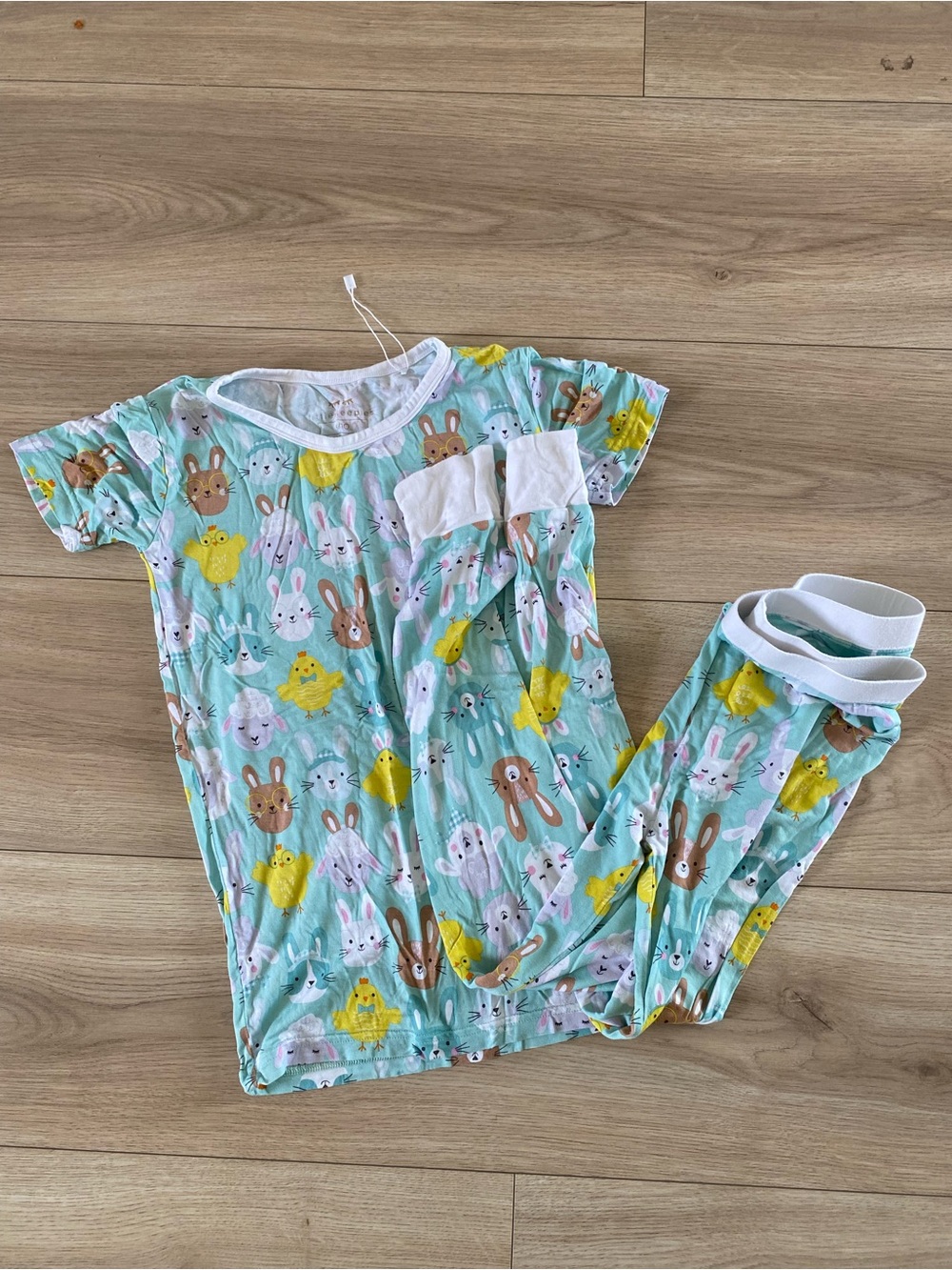 Little Sleepies 9-10 year Bunny & Chick Pajama Set
